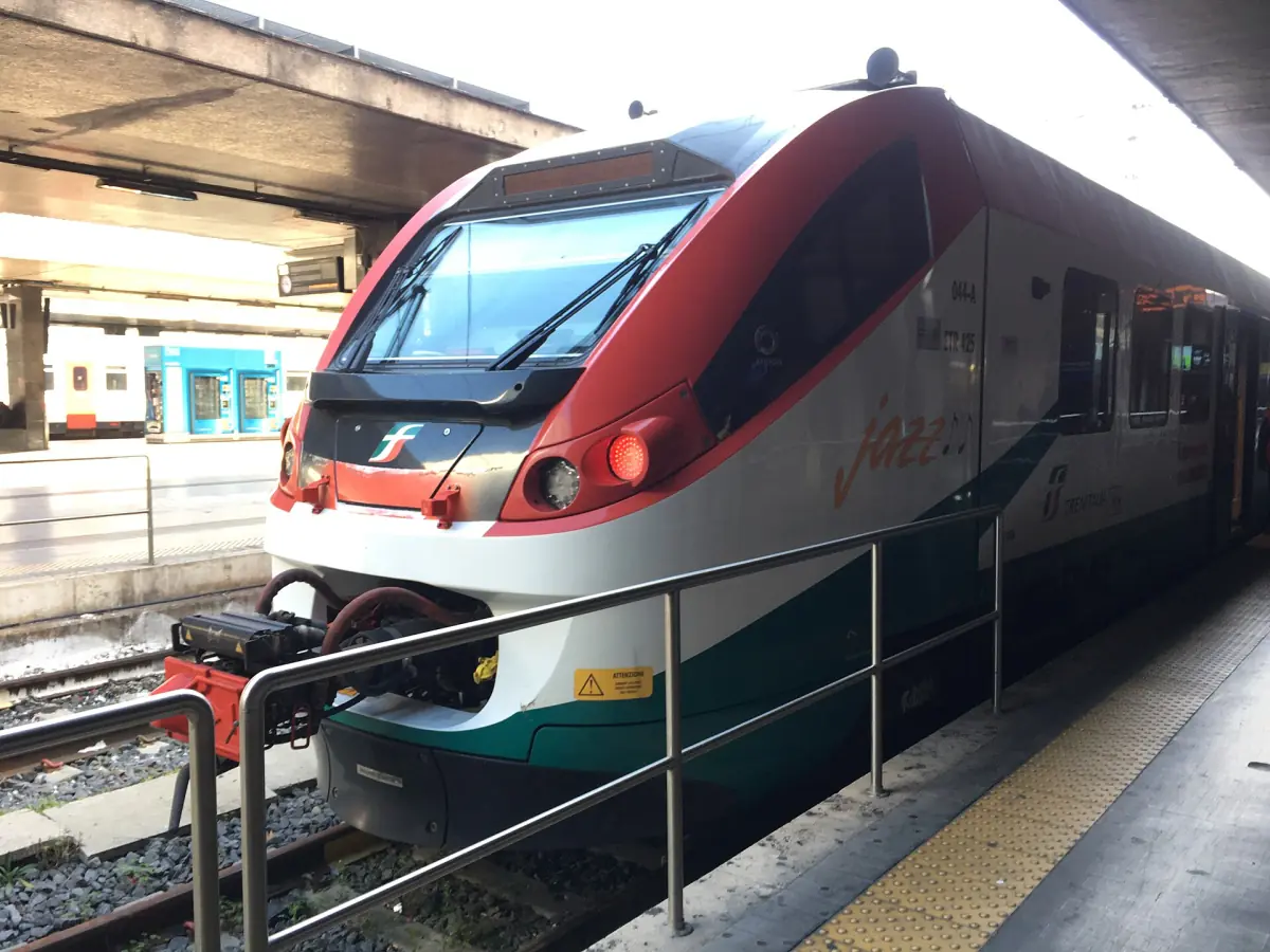 Der Leonardo Express in Roma Termini